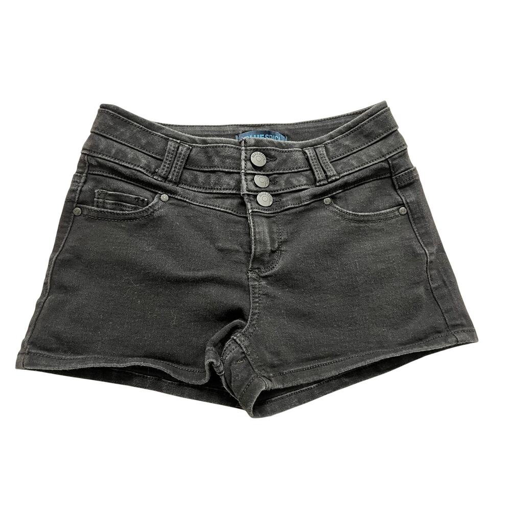 Blue Spice Low Rise Juniors Casual Black Shorts Size 1/2
